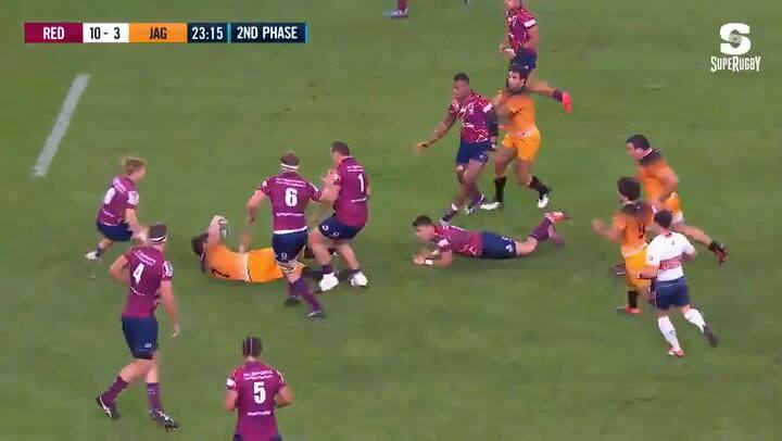 Carreras en Jaguares, donde también jugaba como wing - Fuente: SuperRugby