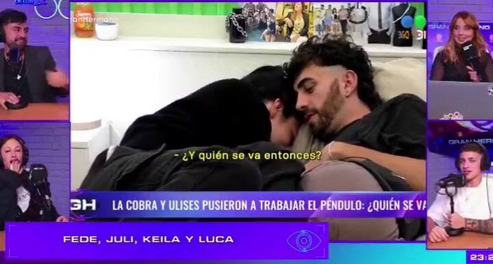 Chiaray Ulises usaron el pédulo para predecir quién se va de Gran Hermano