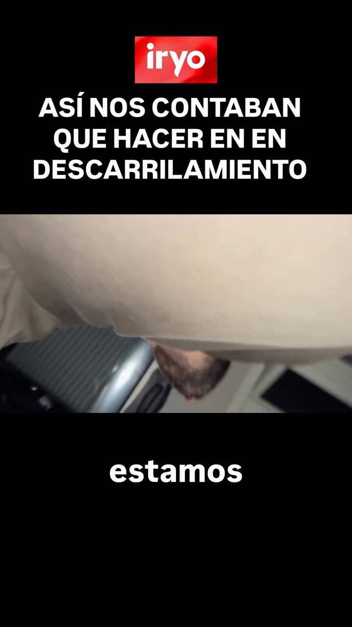 El protocolo de Iryo en medio de la tragedia