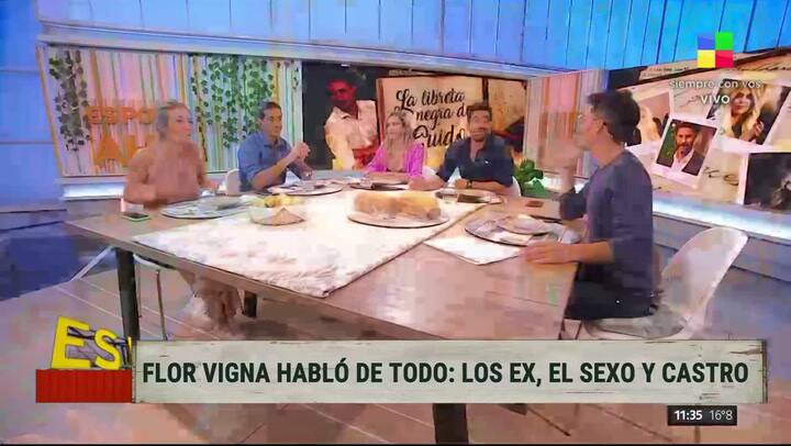 El Tucu López cruzó a Guido Záffora en defensa de Luciano Castro y Flor Vigna
