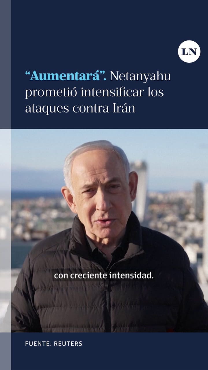 El Primer Ministro Israelí Prometió Intensificar Los Ataques Contra Irán