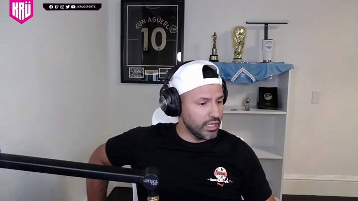 Sergio "Kun" Agüero apuntó contra "periodistas K" tras las críticas que recibió por su cruce con un streamer