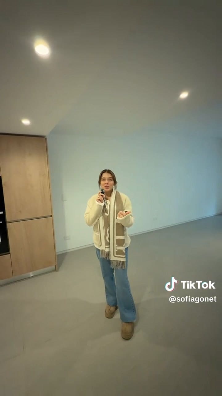 Sofía Gonet hizo un house tour por su nuevo departamento