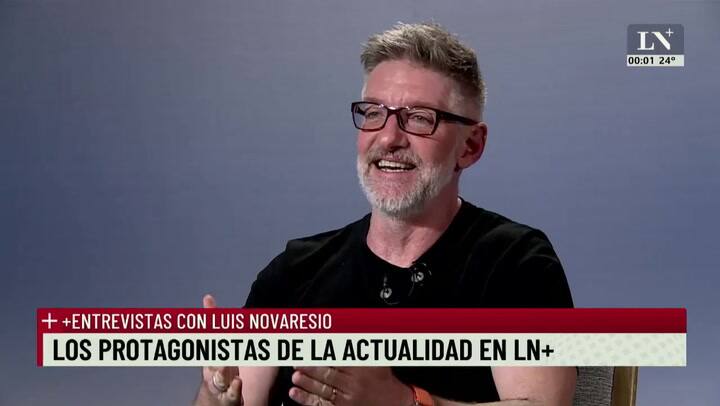 Jorge Asís con Luis Novaresio