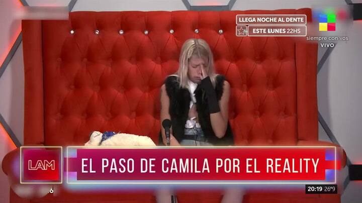 Camila se quebró al recordar Gran Hermano y escupió una frase que hizo reir a todos