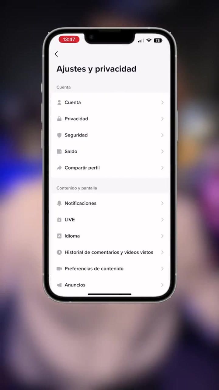 Cómo activar la función ahorro de datos en TikTok
