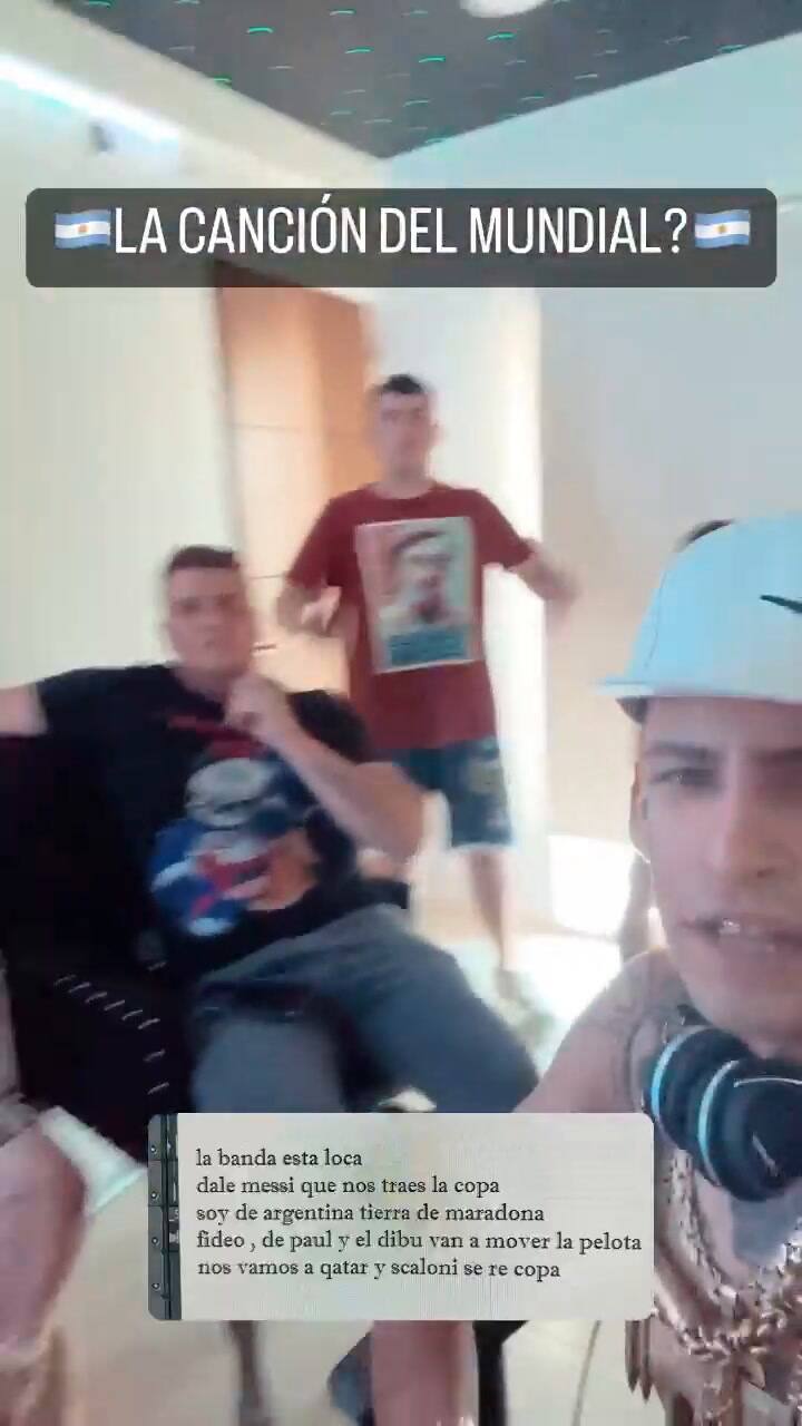 L-Gante anunció una canción para el Mundial de Qatar 2022.