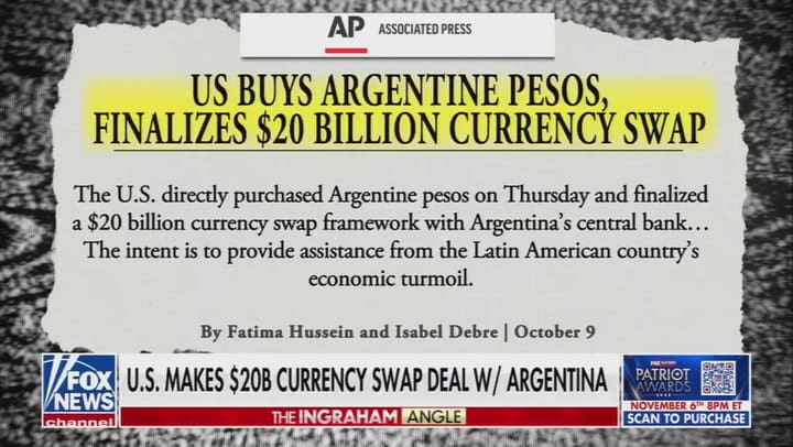 El secretario del Tesoro estadounidense, Scott Bessent, defendió el pacto financiero con Argentina