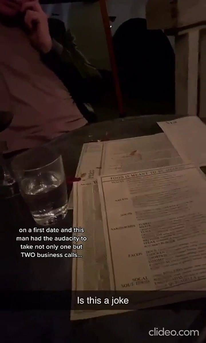 Su primera cita fue un fracaso y la experiencia se volvió viral