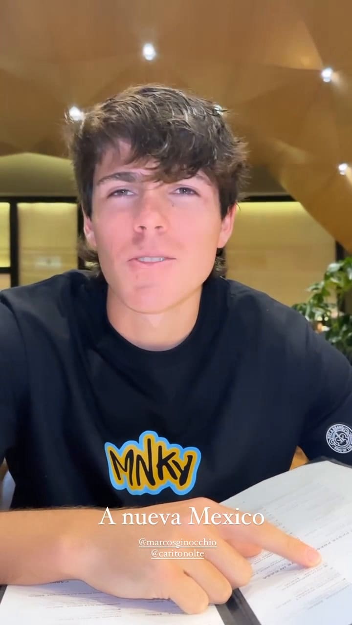 Marcos Ginocchio y la China Suárez cenaron juntos en México