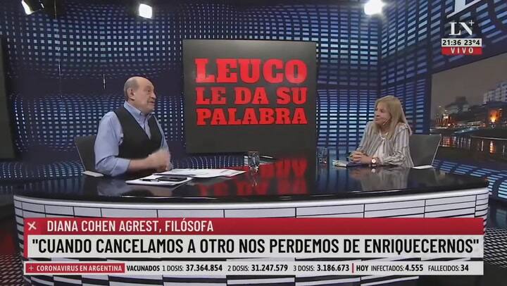 Cristina, al banquillo de los acusados. Leuco le da su palabra