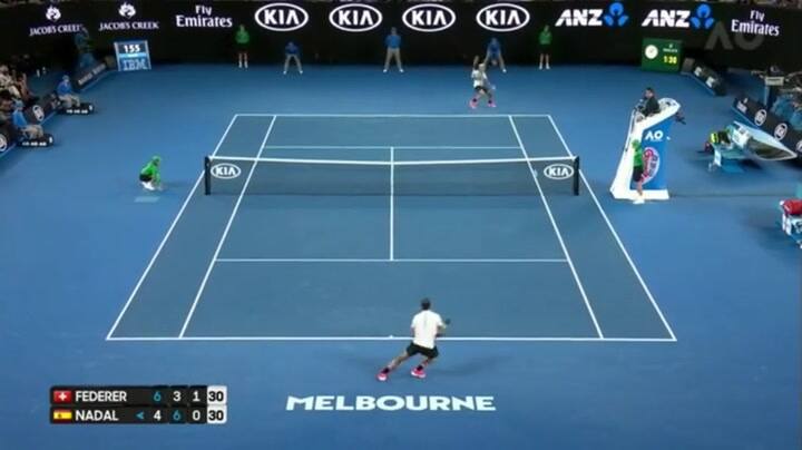 Otro lujo de Roger Federer