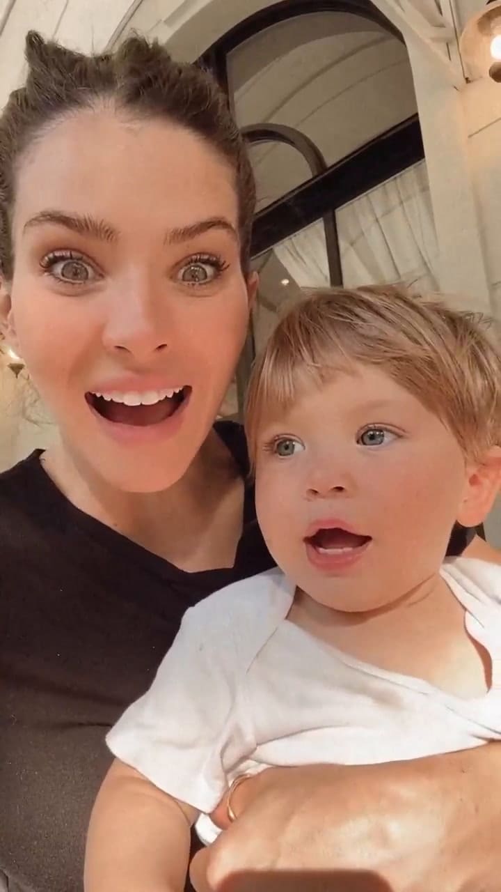 Amancio, el hijo de la China Suárez y Benjamín Vicuña, dijo mamá por primera vez