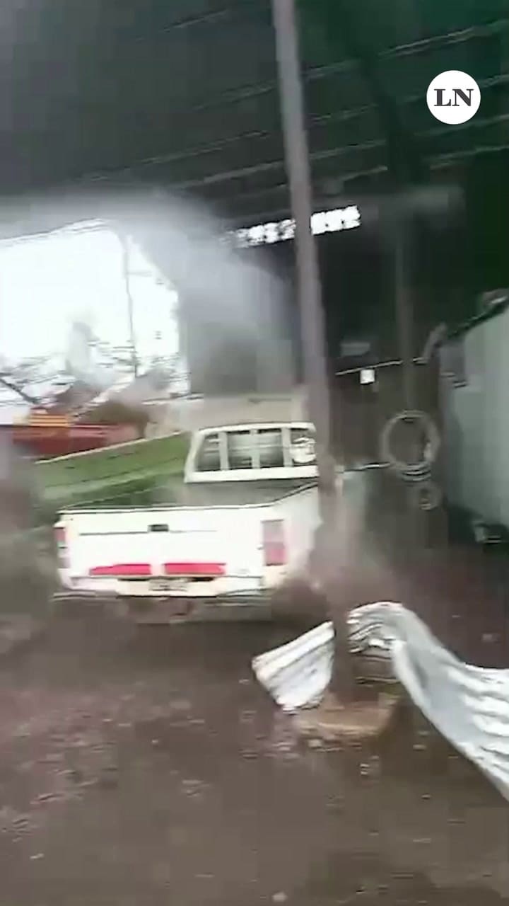Inundación en el campo tras el temporal