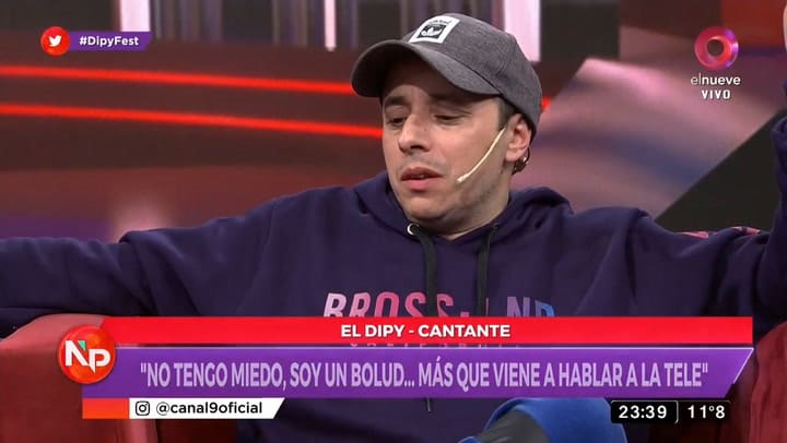 El Dipy: 'Estamos viviendo la peor situación de la historia del país' - Fuente: elnueve