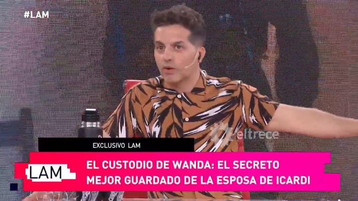Quién es Agustin Longueira, el guardaespaldas de Wanda Nara