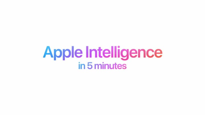 Apple Intelligence In 5 Minutes