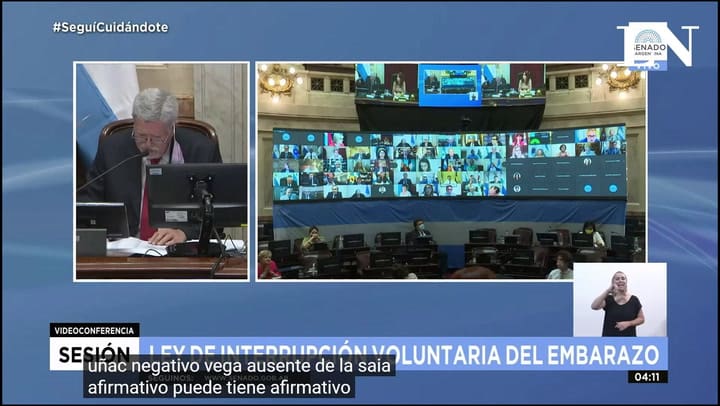 Cómo se vivió la sanción por la legalización del aborto, adentro y afuera del Senado