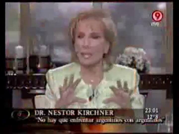 Mirtha Legrand : 'Se viene el zurdaje' - Fuente: YouTube