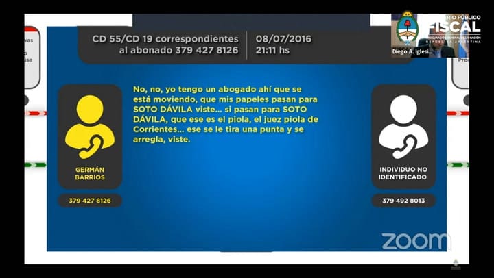 Pidieron 15 años de prisión para un exjuez federal acusado de ser el jefe de una asociación ilícita