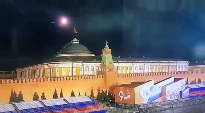 Rusia acusa a Ucrania de haber intentado asesinar a Putin con un ataque de drones en el Kremlin