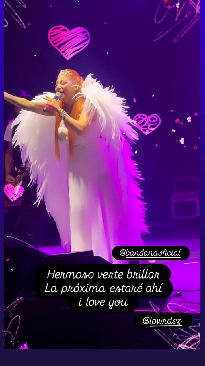 La dedicatoria de Lissa Vera a Lourdes Fernández