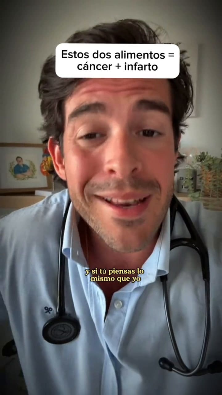 Aurelio Rojas, cardiólogo español, alertó sobre el consumo de dos alimentos dañinos para la salud
