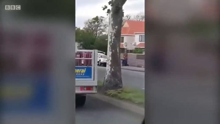 Así capturaron al supremacista blanco que mató a 50 personas en Nueva Zelanda - Fuente: BBC