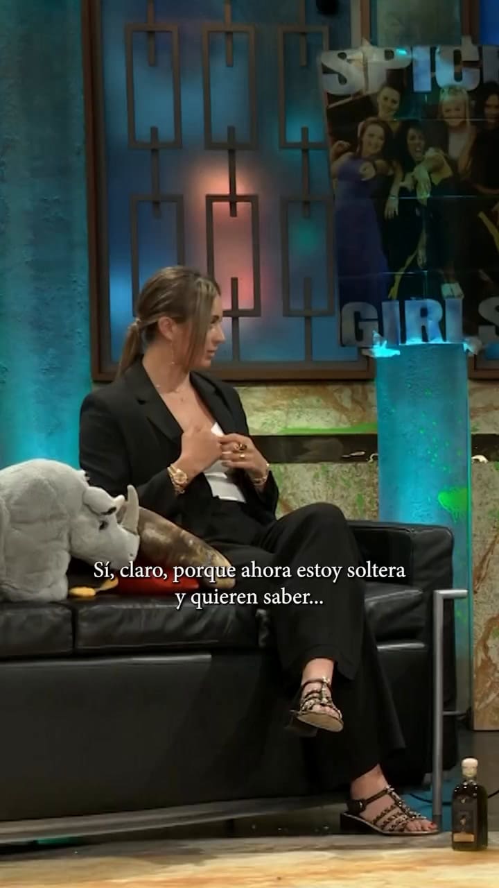 Paula Badosa estuvo como invitada en La Revuelta y habló sobre su soltería