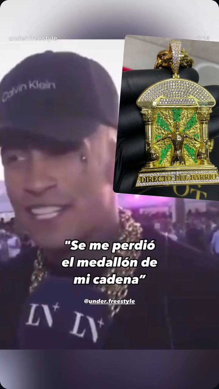 L-Gante dio detalles de la pérdida de su cadena de oro