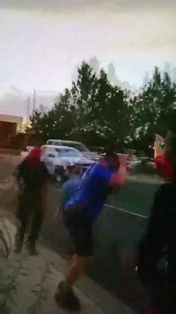 Protestas por George Floyd: dispararon a un hombre en una manifestación - Fuente: Twitter