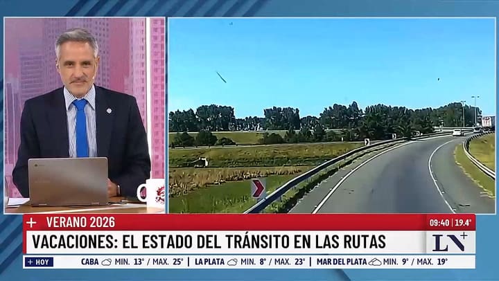 La actualizacion del transito hacia la Costa Atlantica