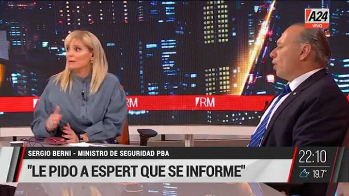 Sergio Berni habló sobre la aplicación de la pena de muerte