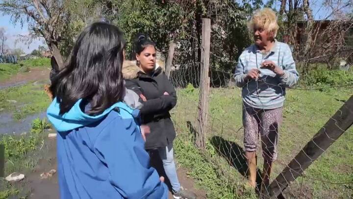 Las inundaciones en el barrio El Tala, el más castigado de Quilmes