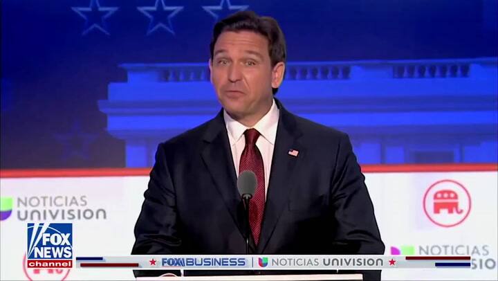 Ron DeSantis defendió las reformas aplicadas en Florida durante el segundo debate republicano