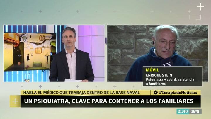 El psiquiatra que asiste a los familiares que esperan en Mar del Plata contó cómo es su tarea