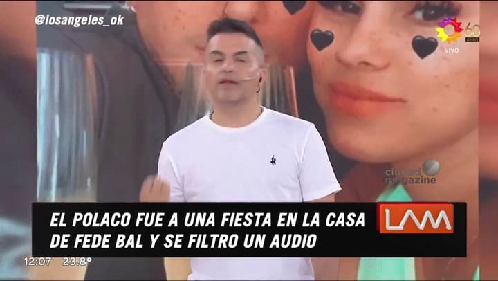 La comprometedora invitación de Fede Bal al Polaco para una fiesta: '¿Sabés las mujeres que hay