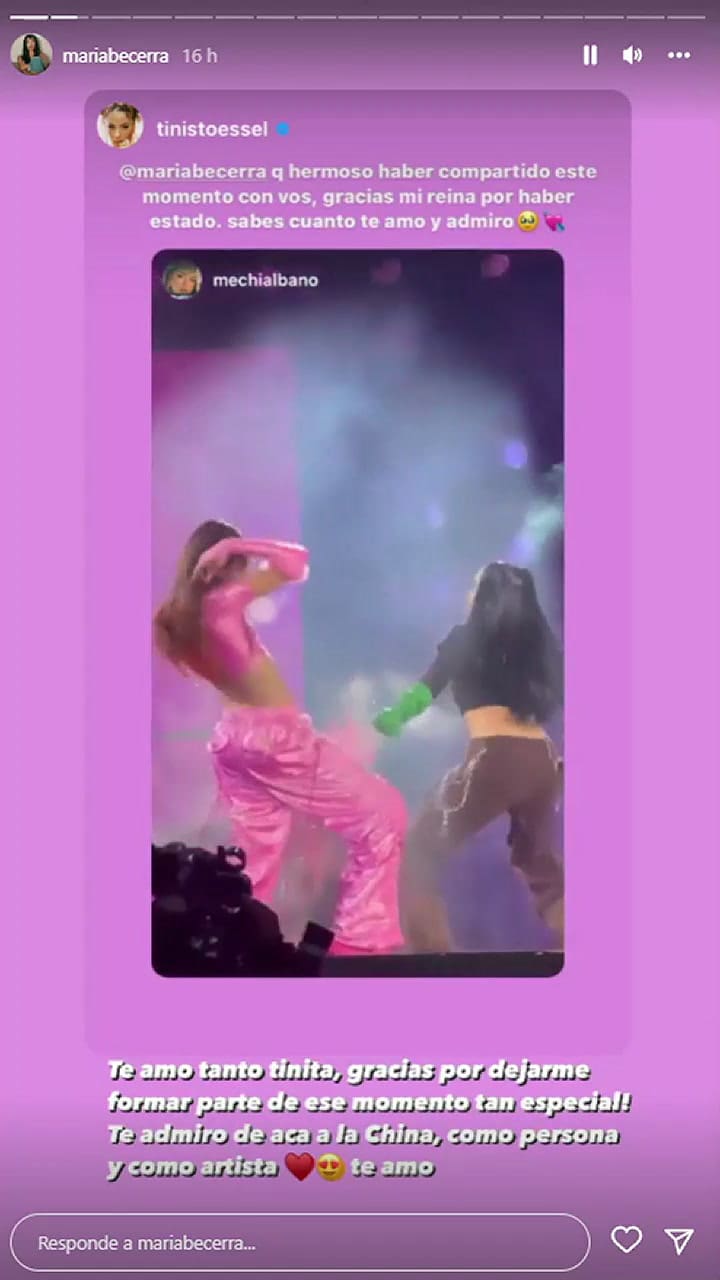 El comentario que hizo María Becerra