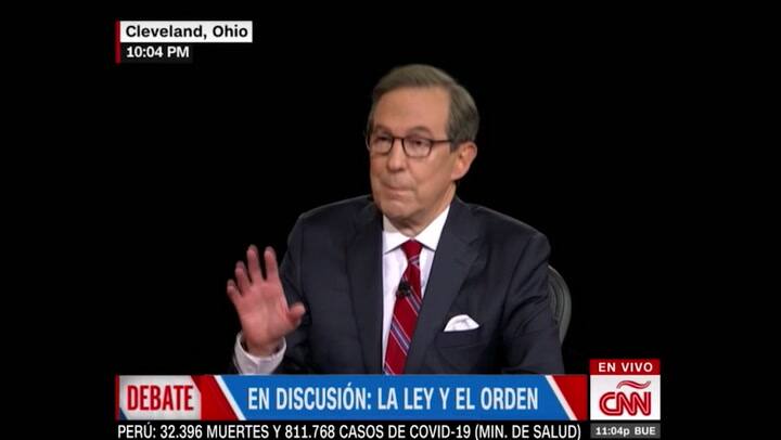 Debate presidencial: la ley y el orden - Fuente: CNN en Español