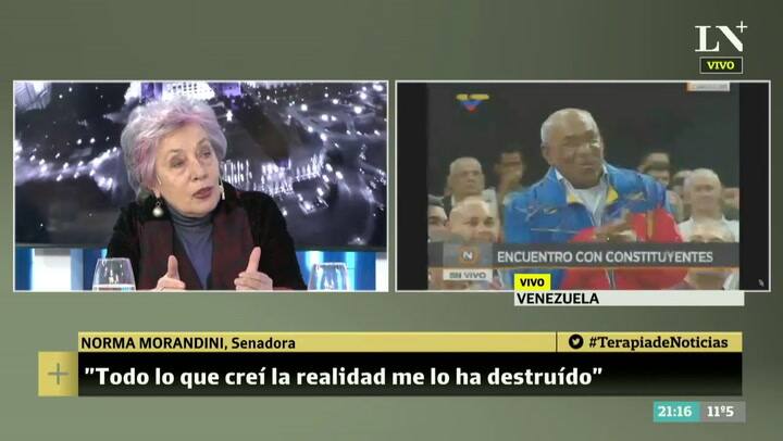 Norma Morandini y su reflexión sobre los derechos humanos en Venezuela