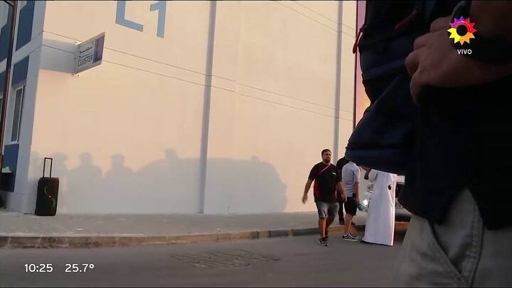 Interrumpieron al Pollo en Qatar