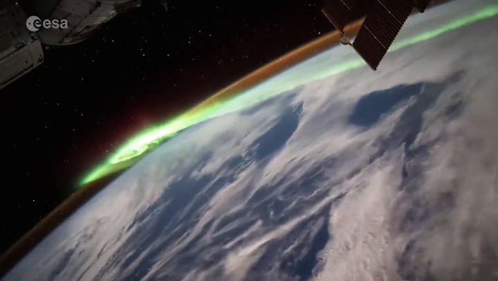 Las impresionantes imágenes capturadas por Thomas Pasquet