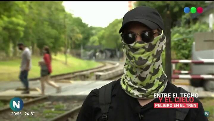 Entre el techo y el cielo: peligro en el tren - Parte 3