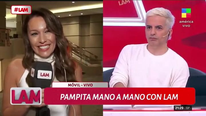 Pampita habló del reencuentro de Benjamín Vicuña con sus hijos