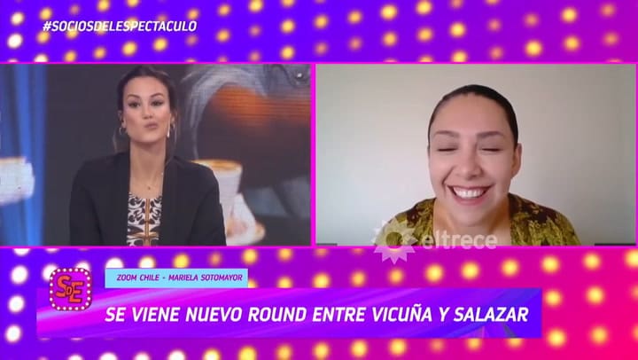 La palabra de Luciana Salazar sobre su participación en un programa con Vicuña