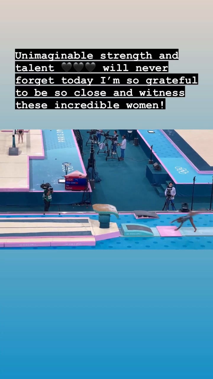 Lady Gaga apoyó a Simone Biles