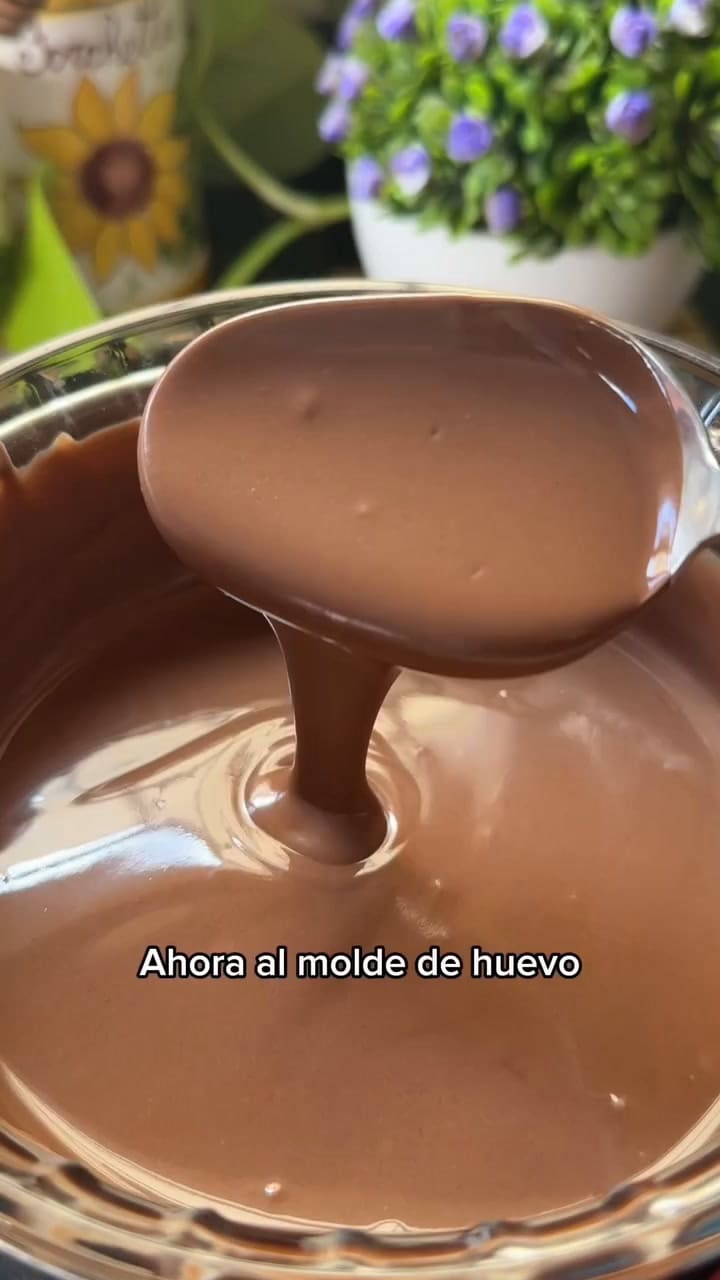 Receta huevo de Pascua relleno de chocotorta