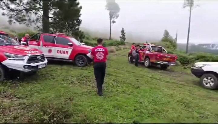 Intentan rescatar a niños rosarinos que se descompusieron en el Champaquí