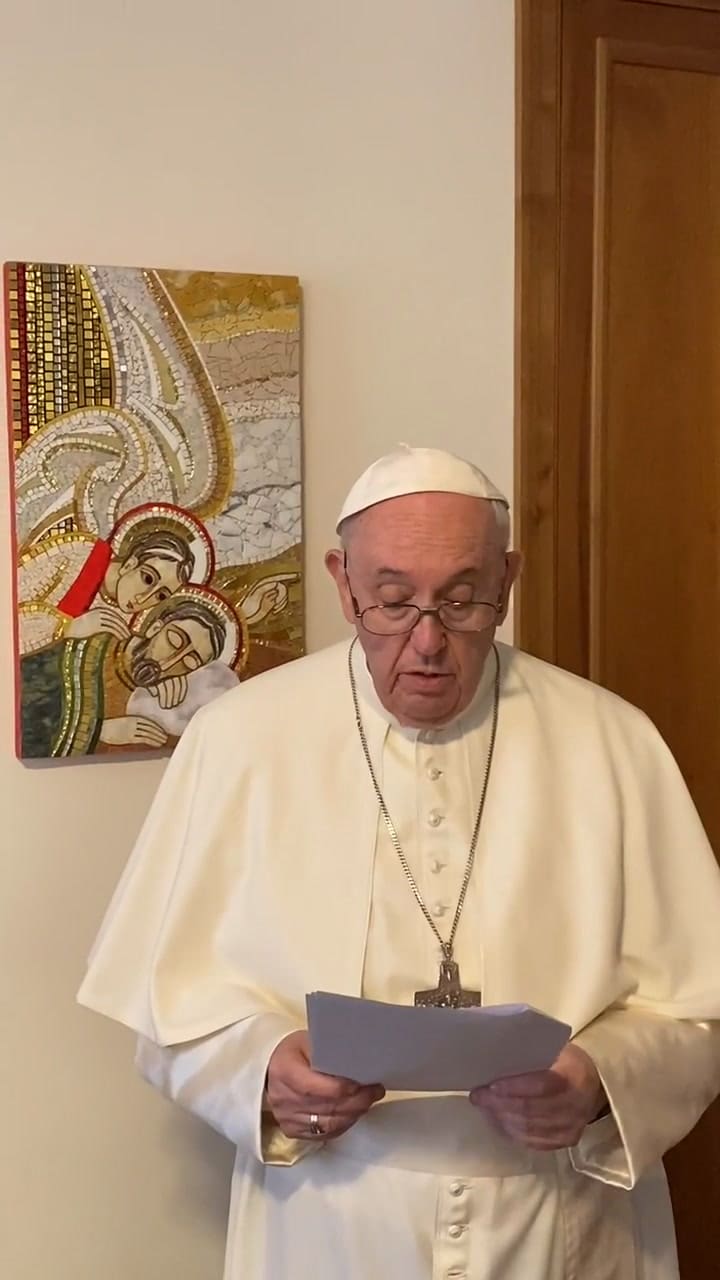 “Nunca pierdan de vista que no hay democracia con hambre”, advirtió el Papa a jueces argentinos