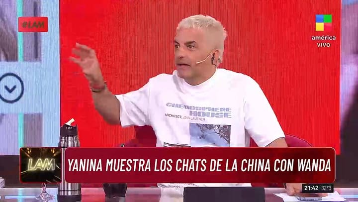 Filtran fuertes chats entre Wanda Nara y la China Suarez